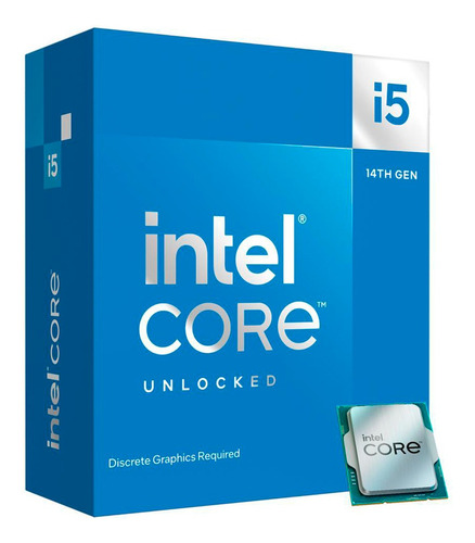 Processador Intel Core I5-14600k, 5.3ghz 24mb  14 Nuc 20 Th 