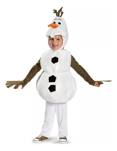 Frozen De Olaf De Traje De Cosplay Niños Traje De Navidad2