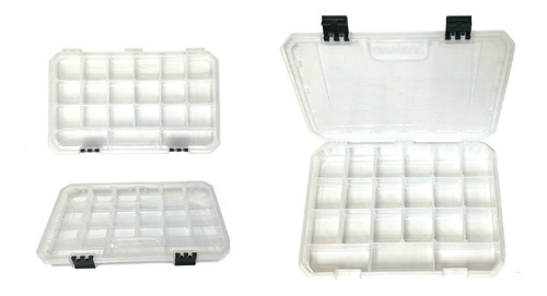 Caja Organizadora De Plástico 21 Compartimentos Ajustables