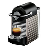 Cafetera Nespresso Pixie C60 Automática Electric Titan Para Cápsulas Monodosis 110v