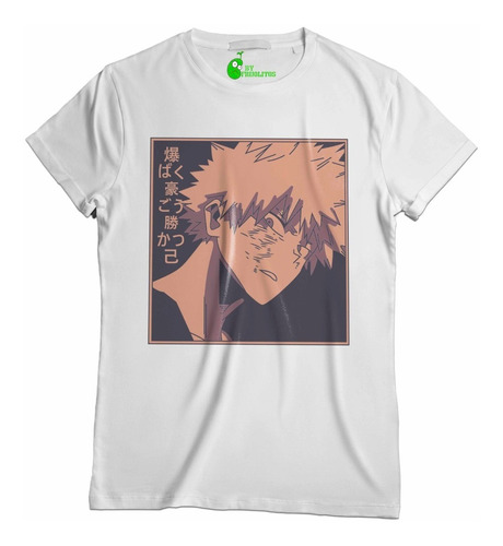 Playera Katsuki Bakugo Hero Academy