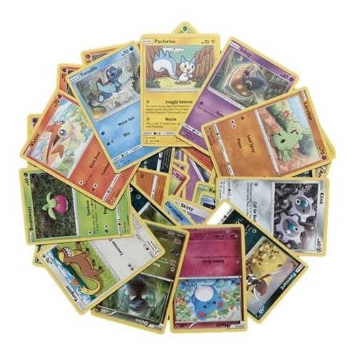 100 Cartas Pokemon Originales