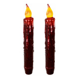 Cvhomedeco. Real Wax Velas Con Temporizador Led Con Pilas (6