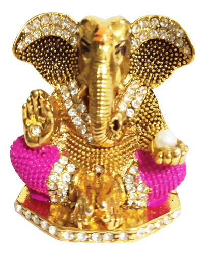 Purpledip Metal Idol Lord Ganesha (ganapathi): Estatua Colec