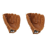 2 Guantes De Béisbol, Guantes De Sóftbol, Mano Derecha,