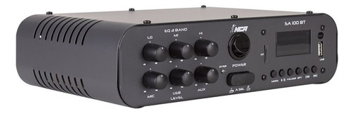 Amplificador Ll Nca Sa100bt St Sl Stereo Bluetooth/usb/fm/sd Cor Preto Potência De Saída Rms 100 W