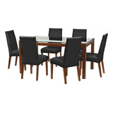 Jgo. De Comedor Barcelona 1600x1000 S/cadiz Pu Negro