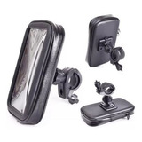 Soporte Porta Celular Moto Bolso Impermeable Estuche Bici