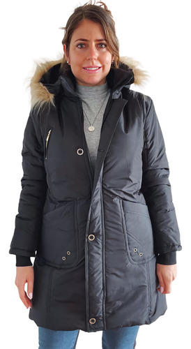 Campera Mujer Invierno Abrigada Inflable Importada Larga 