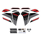 Kit Adesivos Yamaha Lander Xtz 250 2023 2024 Vermelho + Logo