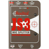 Caja Directa Splitter Radial Engineering Js3 Pasiva Micrófon