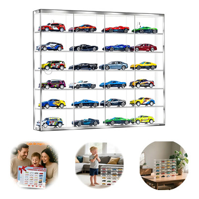 Exhibidor Acrílico Para Carritos Hotwheels Colección Juguete | Envío gratis