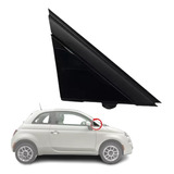 Moldura Retrovisor Lado Direito Black Piano Fiat 500  2012