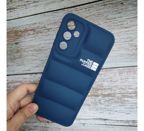 Funda Puffer Para Samsung A13 A34 A14 A04e A04 A04s Reforzad