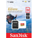 Memoria Micro Sd 32gb Sandisk Extreme Video 4k