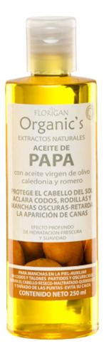 Aceite Fortalecedor De Papa Cabello Y Cuerpo Florigan® 250ml