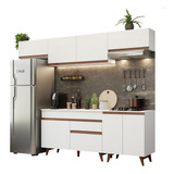 Madesa Gabinete Cocina Integral Completa 260cm Reims Bl 10