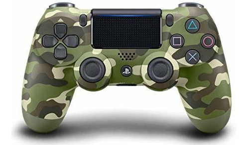 Control Inalambrico Dualshock 4 Color Verde Camuflado (xmp)