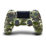 Control Inalambrico Dualshock 4 Color Verde Camuflado (xmp)