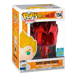 Funko Pop Super Saiyan Vegeta Red Chrome Summer Convention