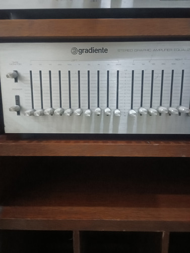 Equalizador Gradiente Stereo Grafic Amplifier  Equalizer