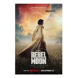 Poster La Niña Del Fuego Rebel Moon Con Realidad Aumentada