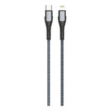 Cable De Carga Compatible Con iPhone A Usb C No Mfi 30w - 2m Color Gris