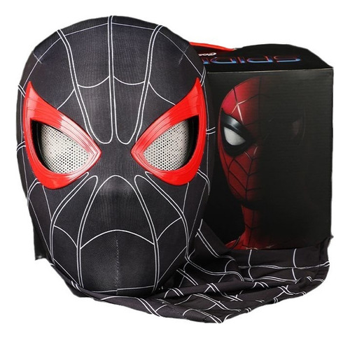 2024 Spiderman Casco Eléctrico Máscara De Héroe Con Ojos
