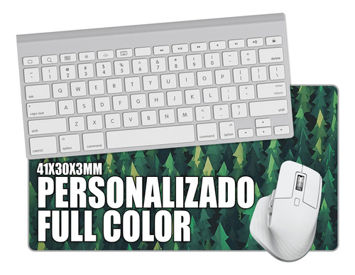 Mouse Pad Gamer Office Antideslizante 41x30 Full Color X10
