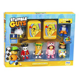 Muneco Stumble Guys Pack 8 Figuras 5,5 Cm 2-sorp Sg2070 Srj