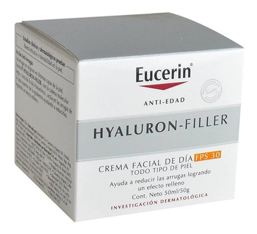 Eucerin Hyaluron-filler Anti-edad Fps30 50ml