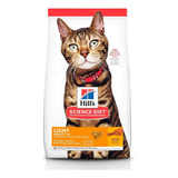 Comida Para Gato Adulto Hill's Science Diet Light De 3.2kg