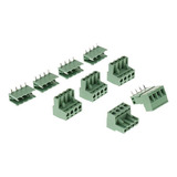 6 X 5x Conector De Ángulo De 4 Piezas 5,08 Mm Bloque De