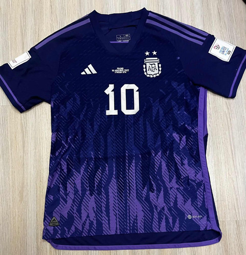 Camiseta Afa Suplente Argentina 2022 De Juego