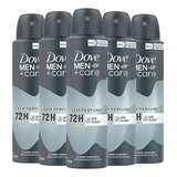 Kit Antitranspirante Em Aerossol Dove Men+care 150ml C/5