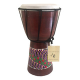 Djembe Drum Bongo Congo African Wood Drum  Med Size  12...