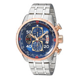 Invicta Aviator - Cronógrafo Para Hombre (48 Mm, Acero Inoxi