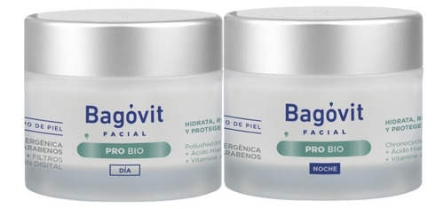 Bagovit Combo Pro Bio Crema Facial Hidratante  Dia + Noche