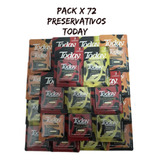 Pack X 72 Preservativos Today - Unidad a $1667