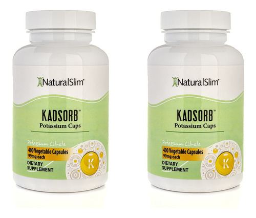 Naturalslim Kadsorb Citrato De Potasio De 99 Mg  Apoya El Ph