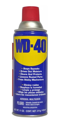 Wd-40 Lubricante Aerosol Antioxidante Multiuso X 311gr