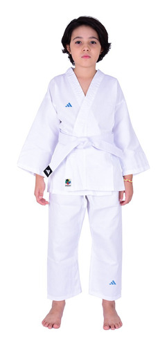 Kimono Karate adidas Infantil K200 2.0 Wkf Adistart + Faixa