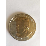 Moneda Coleccionable John Kennedy 1985 38 Mm De Diámetro