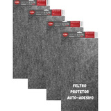 Feltro Adesivo Kit Moveis Retangular Placa Revenda Pesado