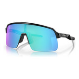 Gafas De Sol Oakley Sutro Lite En Negro Mate Prizm Sapphire, Color Azul