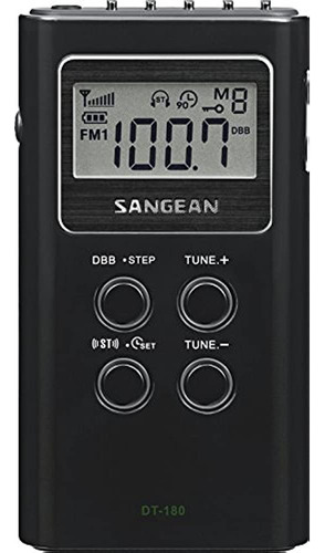 Sangean Dt-180 Am Fm Pocket Radio