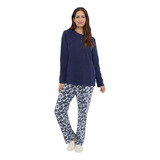 Pijama Polar Mujer Básico Mujer   Corona