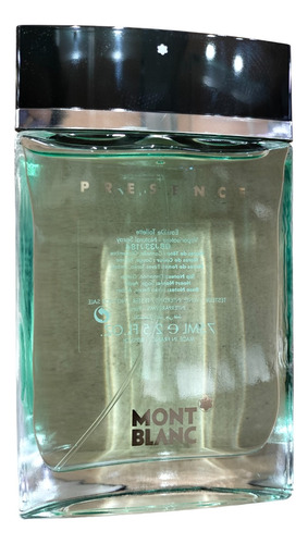 Perfume Montblanc Presence Edt 75ml Caballero Nuevo Sin Caja