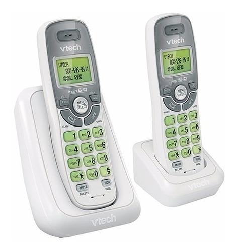 Teléfonos Inalámbricos Duo Vtech Cs6114-2 Datasoft