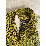 Camisa Satin Animal Print